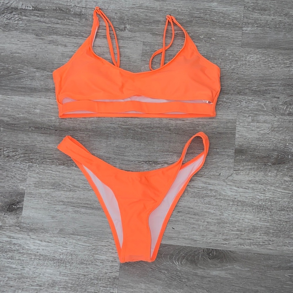 Orange bikini